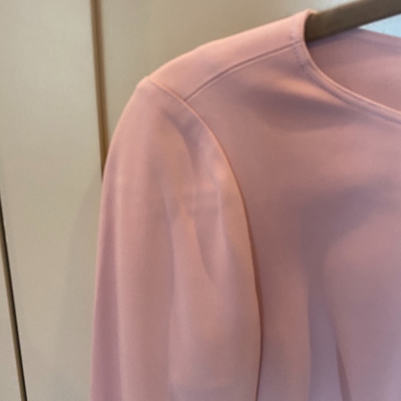 Tibi Crepe Bell Sleeve Blouse | 0 - Picture 2 of 7